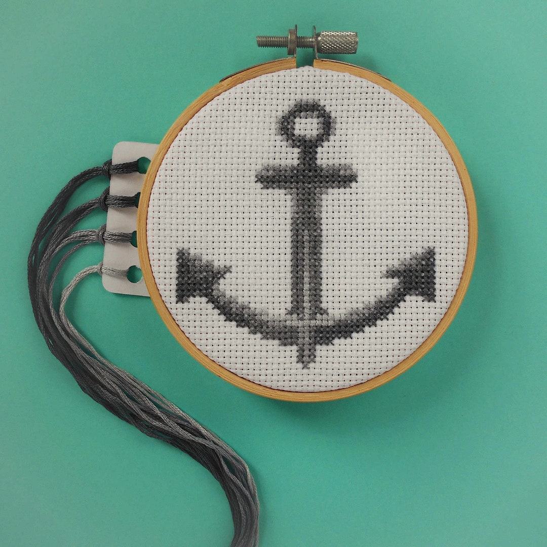 Anchor Cross Stitch Kit Beginners Counted Cross Stitch Kit Nautical