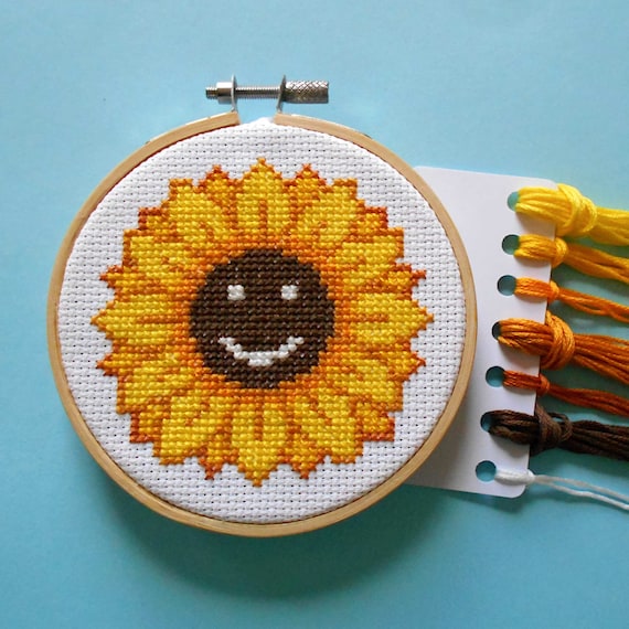 CrossStitch Kit Sunflower 