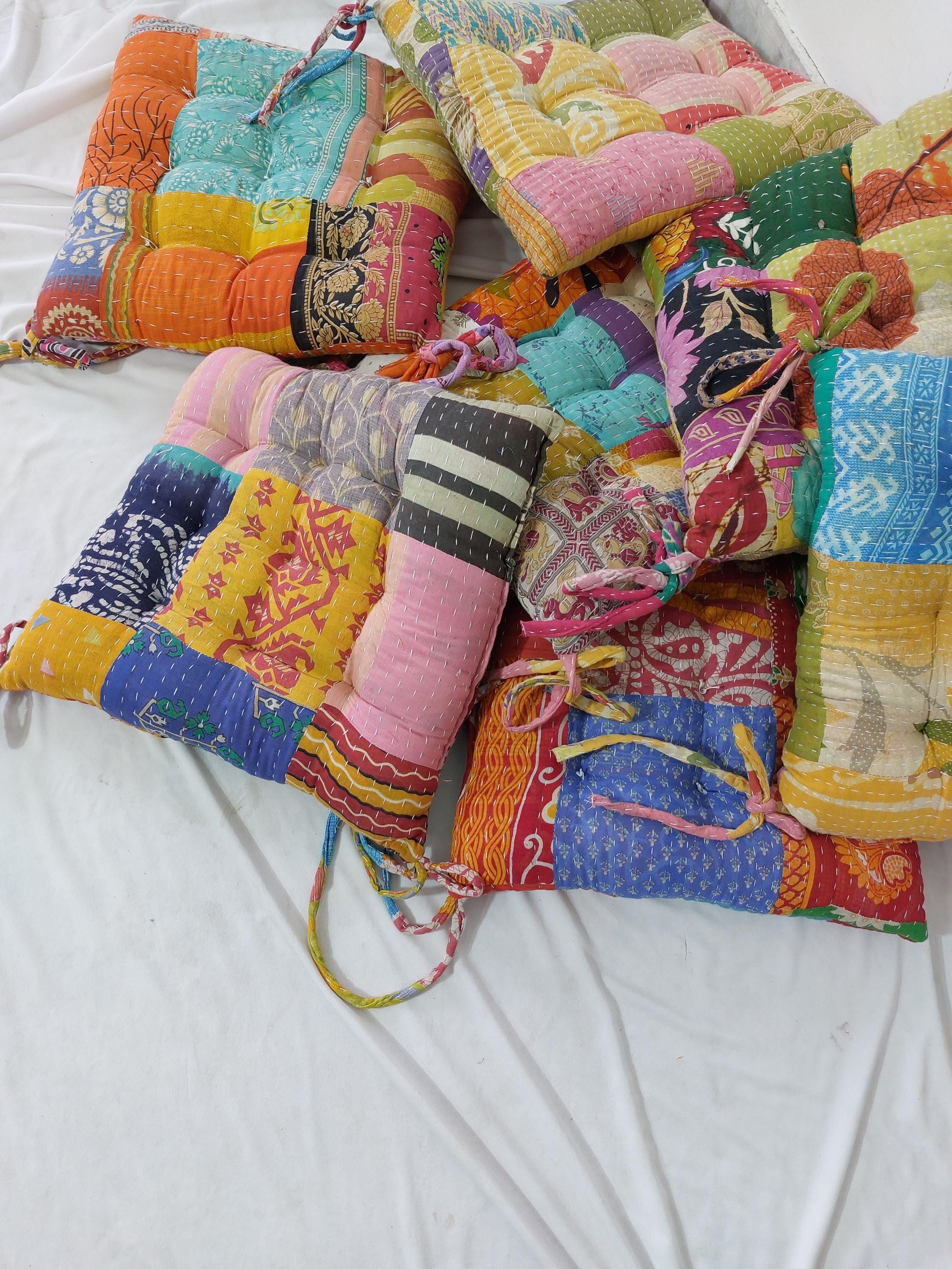 Patchwork Seat Pad - Etsy