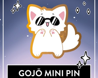 GojoCat Anime Cat Mini Hard Enamel Pin