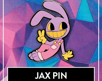 Jax The Amazing Digital Circus Enamel Pin - Circus Friends TADC pin