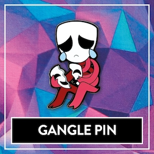 Gangle The Amazing Digital Circus Enamel Pin - Circus Friends TADC pin