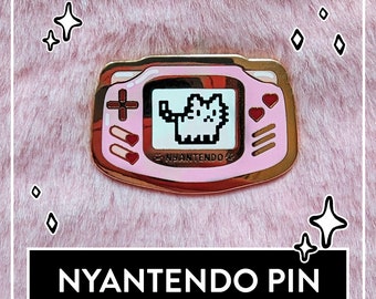 Paws'n'Pixels Nyantendo enamel pin