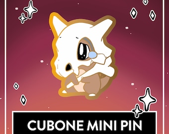 Cubone Mini Hard Enamel Pin