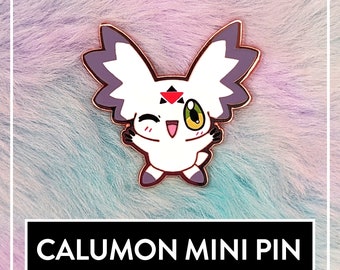 Calumon Hard Enamel Pin - Cute Digimon Fanart Pin