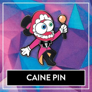 ケイン・ザ・アメージング・デジタル・サーカス エナメルピン - サーカスフレンズ TADC ピン