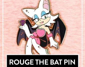 Rouge Hard Enamel Pin