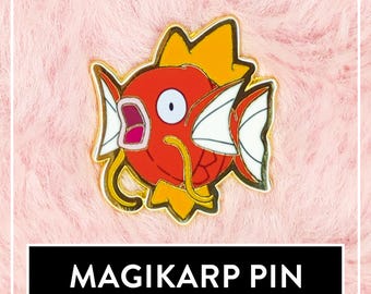 Magikarp & Shiny Magikarp Mini Fanart Enamel Pin