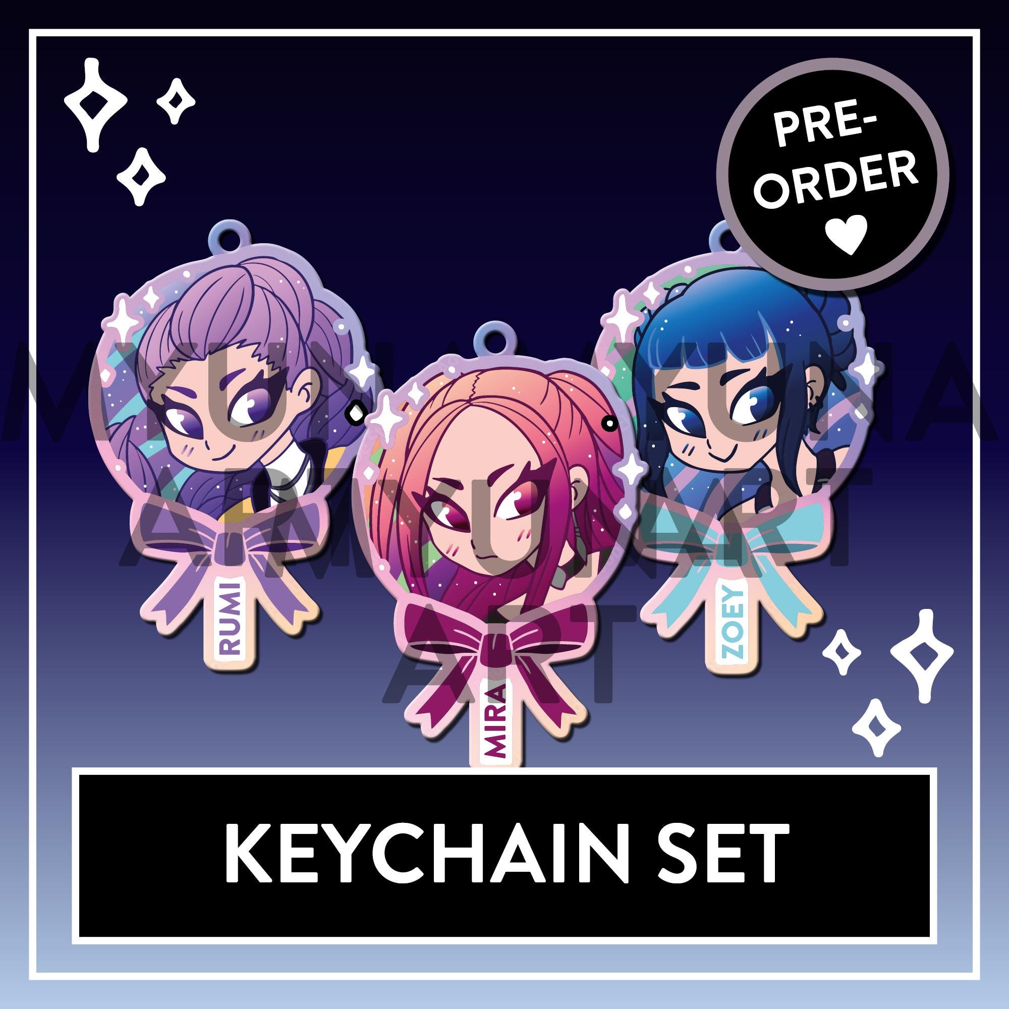 PREORDER Rumi Cake Pop Demon Hunters Huntrix Rainbow Double-sided