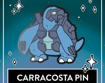 Pokemon Carracosta Fanart Pin