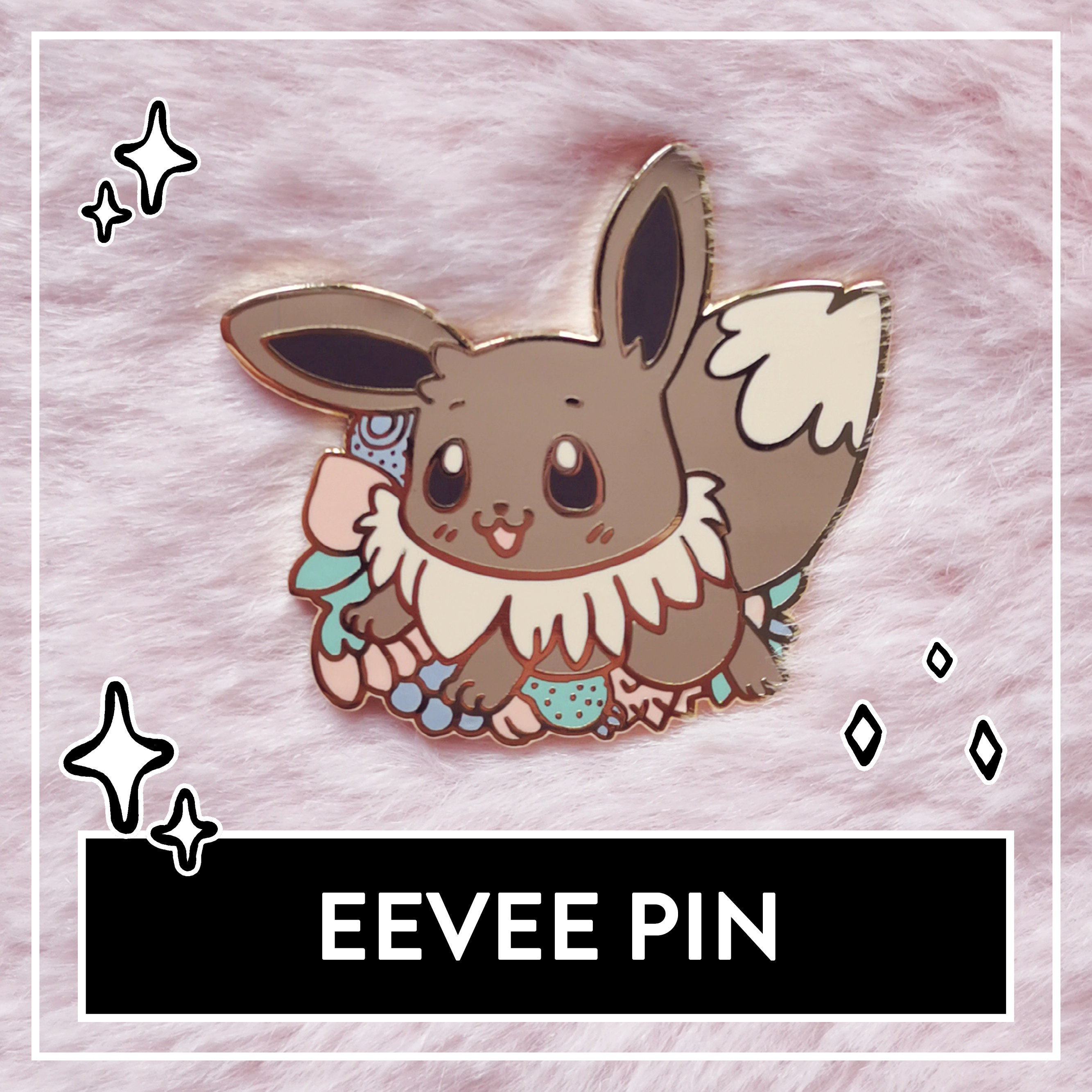 Pokémon Giant Pins: Gigantamax Eevee Oversize Pin