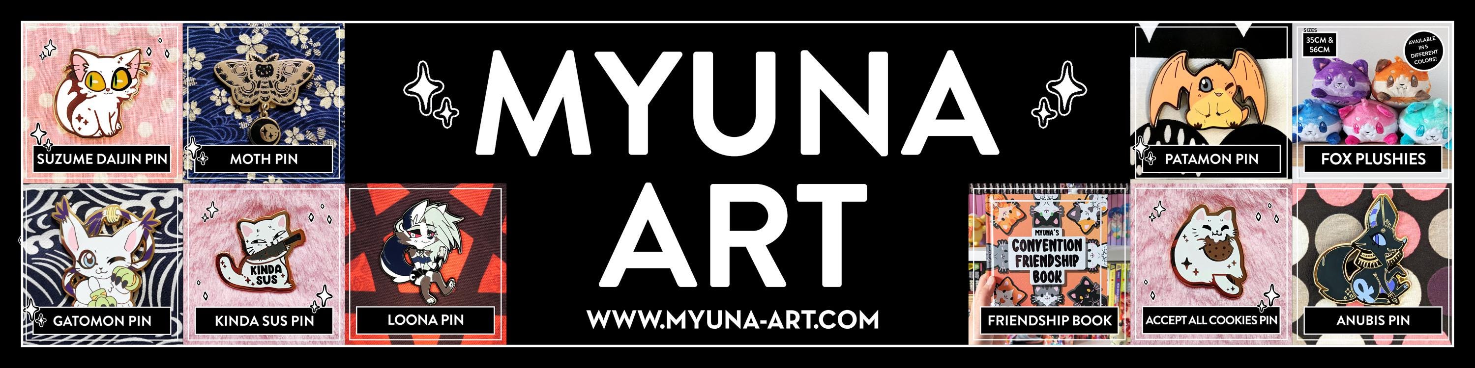 MyunaArt - Etsy