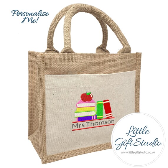 Personalised Teacher Lunch Bag School Leaving Gift Gift for Etsy