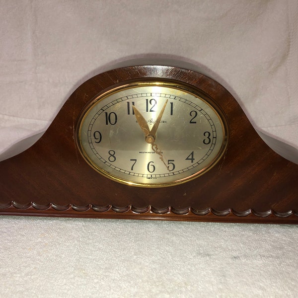 General Electric Electric Clock Etsy