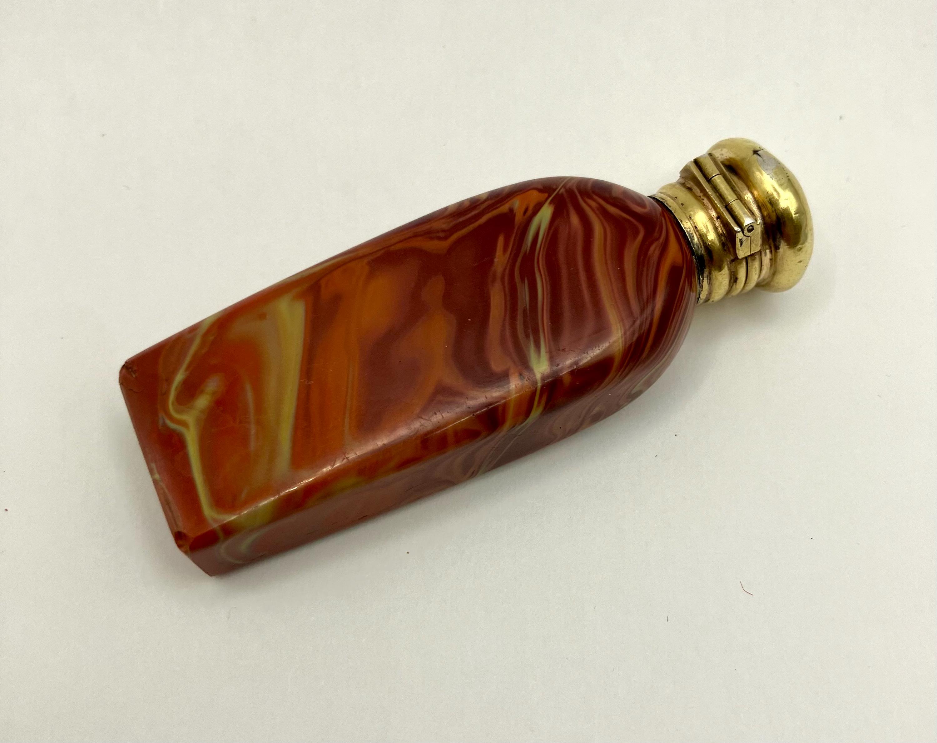 Lithalin Antique French Lithyalin Perfume Bottle Circa 1840 - Etsy Australia