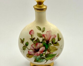 Antique Victorian Coalport Perfume Flask Circa 1890’s