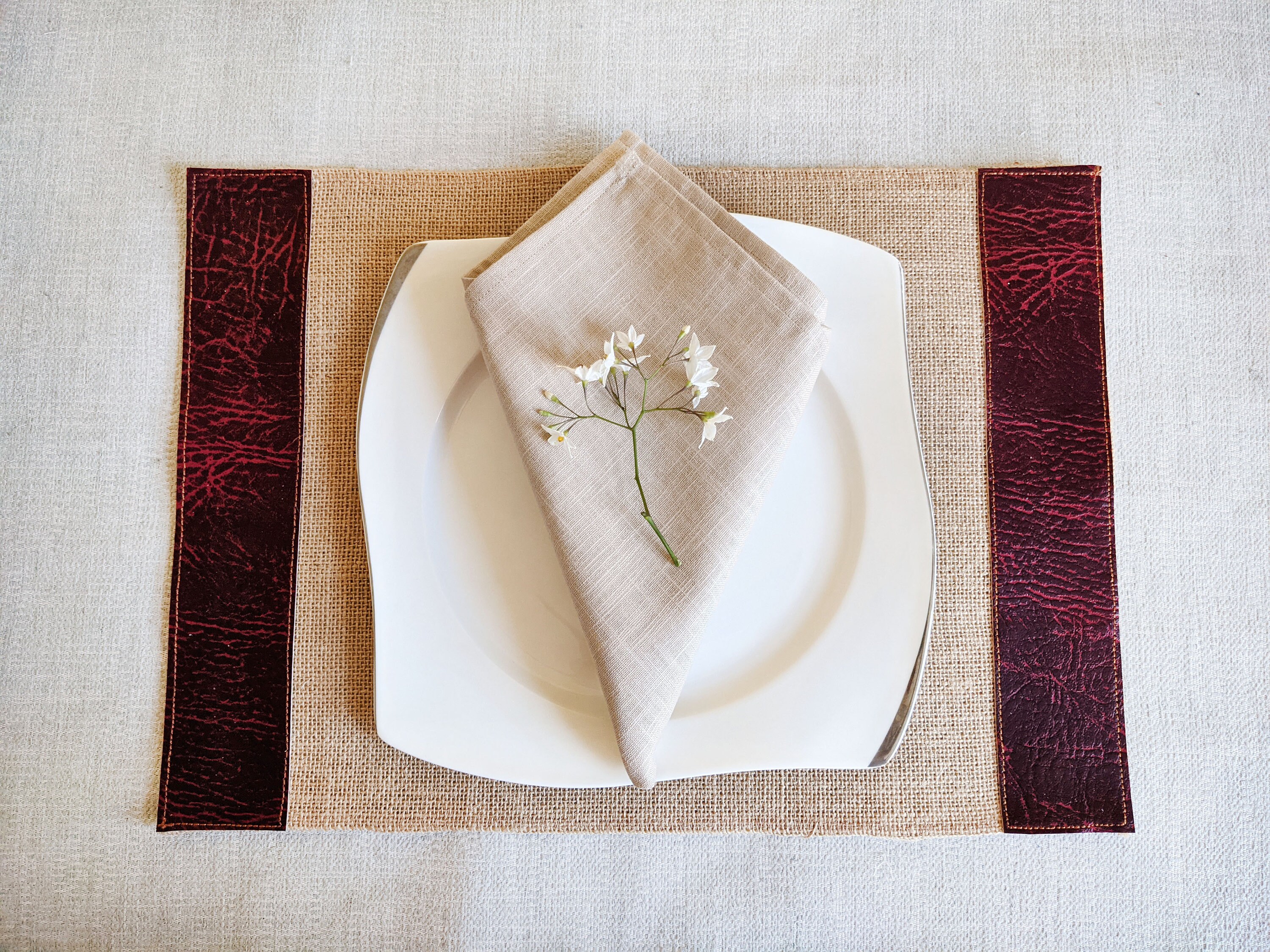 Irish Linen Napkins Soft Prewashed Oekotex Certified White Etsy UK