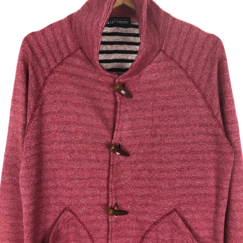 RARE!! Vintage Sorridere Full Button Stripe Jacket Streetwear