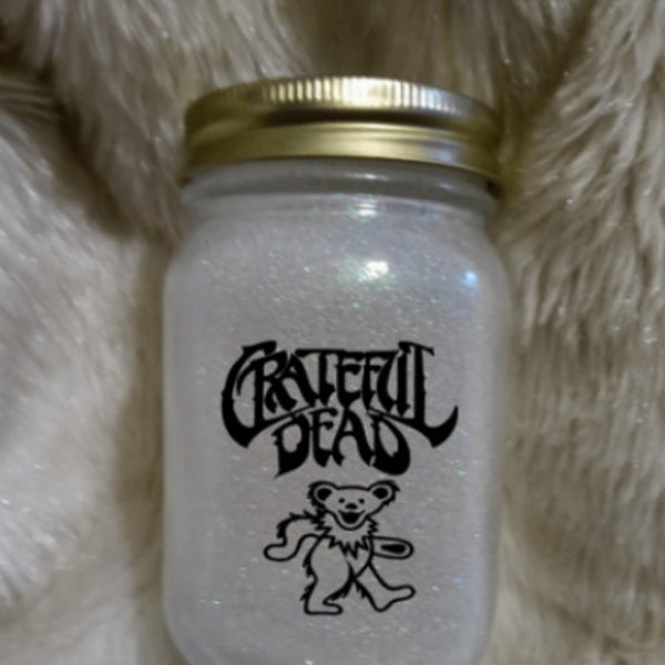 Grateful Dead lighted jar/music/rock band