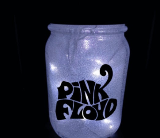 Pink Floyd lighted jar/music/rock band