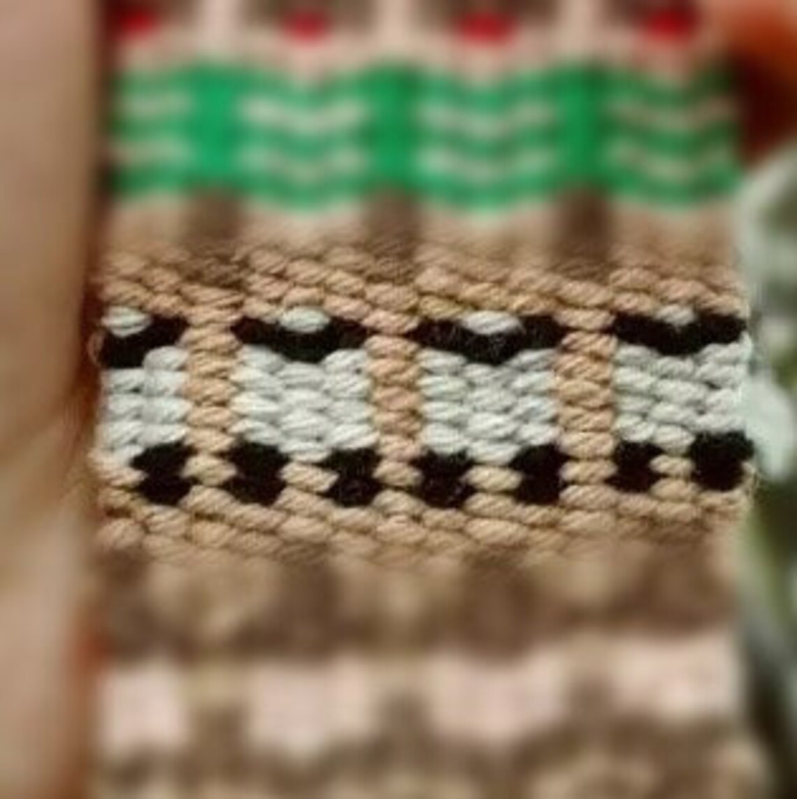 Sheep Krokbragd Motif Grid for Frame Loom Scandinavian Weaving ...