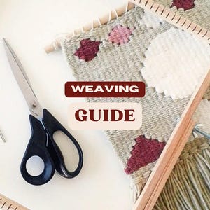 Weaving Guide - Creating my first woven wall hanging on a frame loom | Ebook for beginners | PDF | Handbook [ENGLISH]