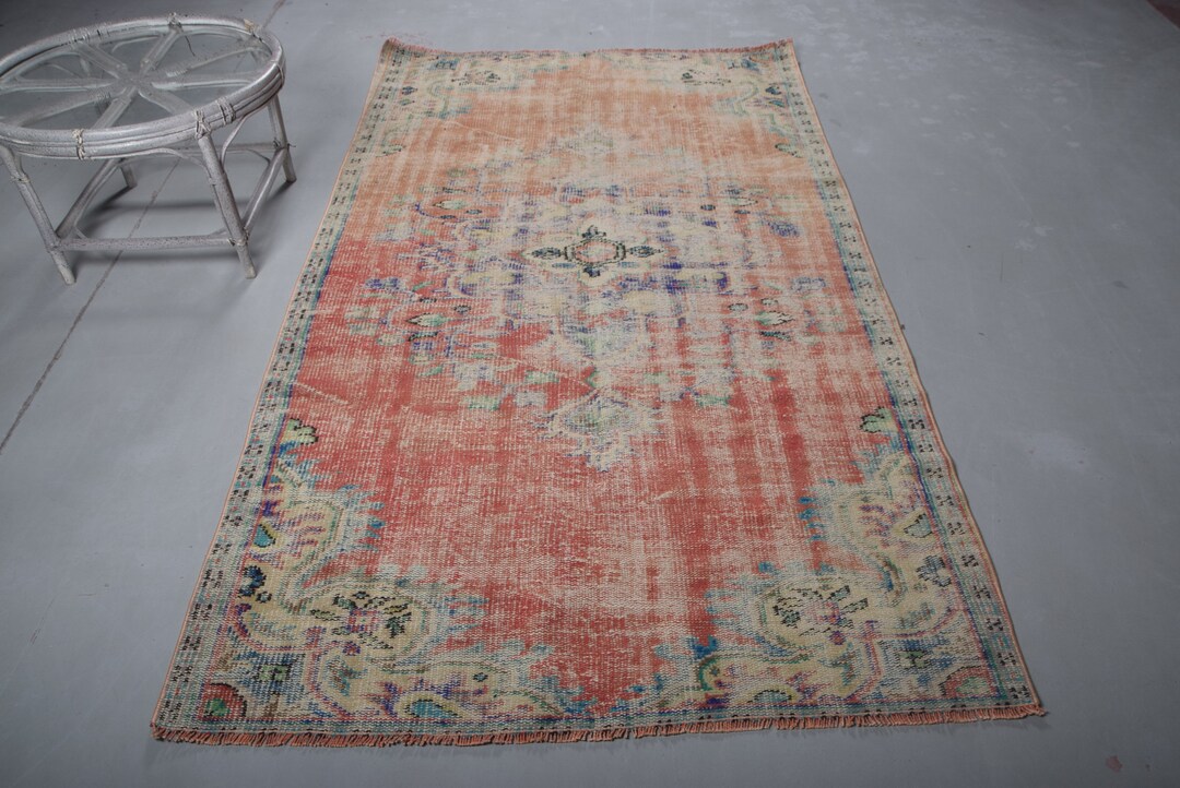 Vintage Rug, Turkish Rug, Area Carpet, Home Decor Rug, 56x100