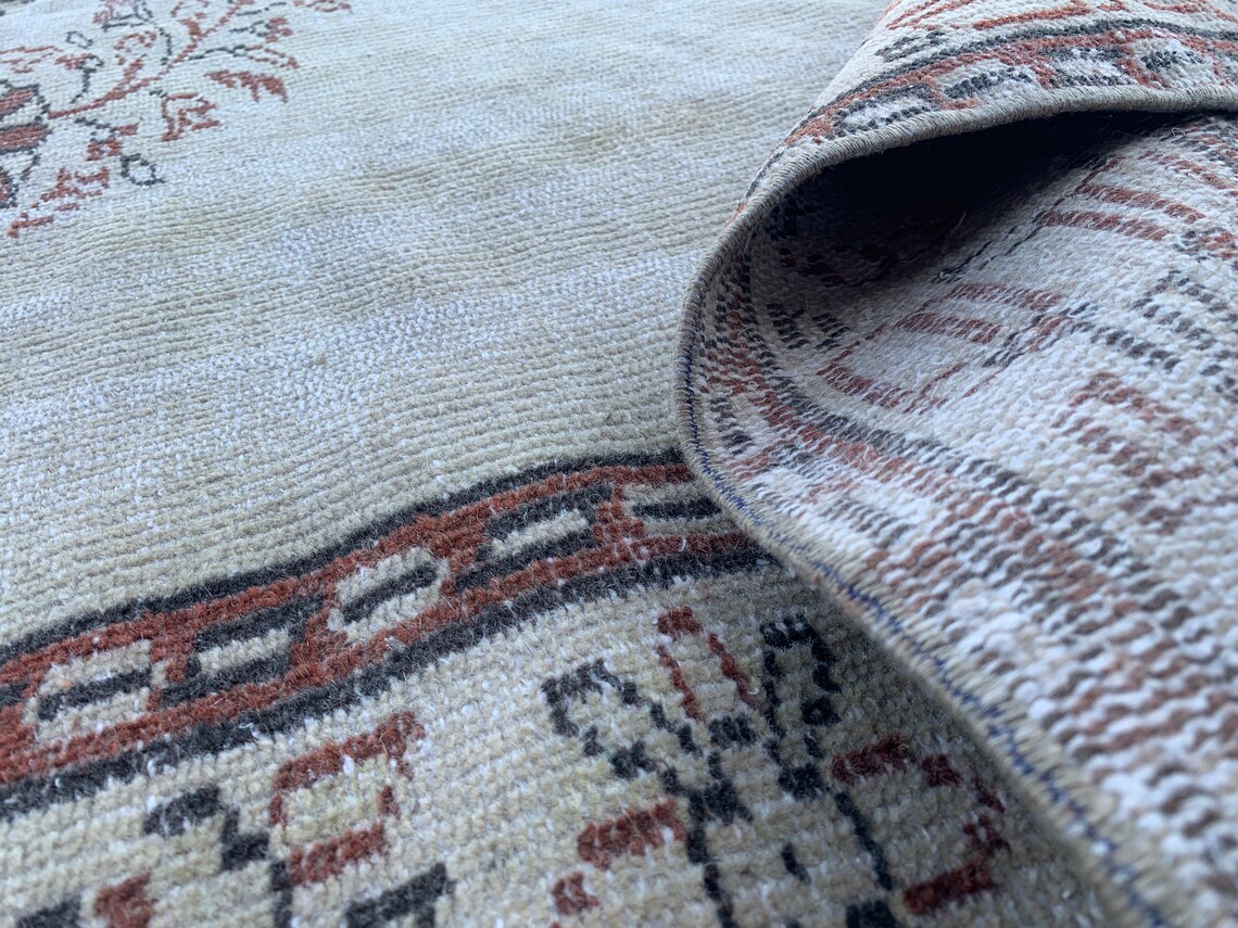 Area Rug, Salon Rug, Living Room Rug, Turkish Rug - 5.8x8.9 Feet ...