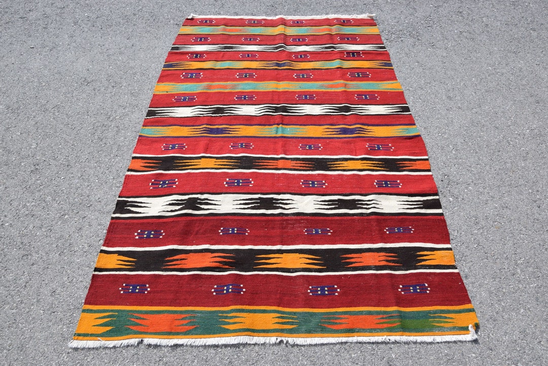 Turkey Kilim Vintage Kilim Rugs Kilim Turkish Kilim Rugs Etsy UK