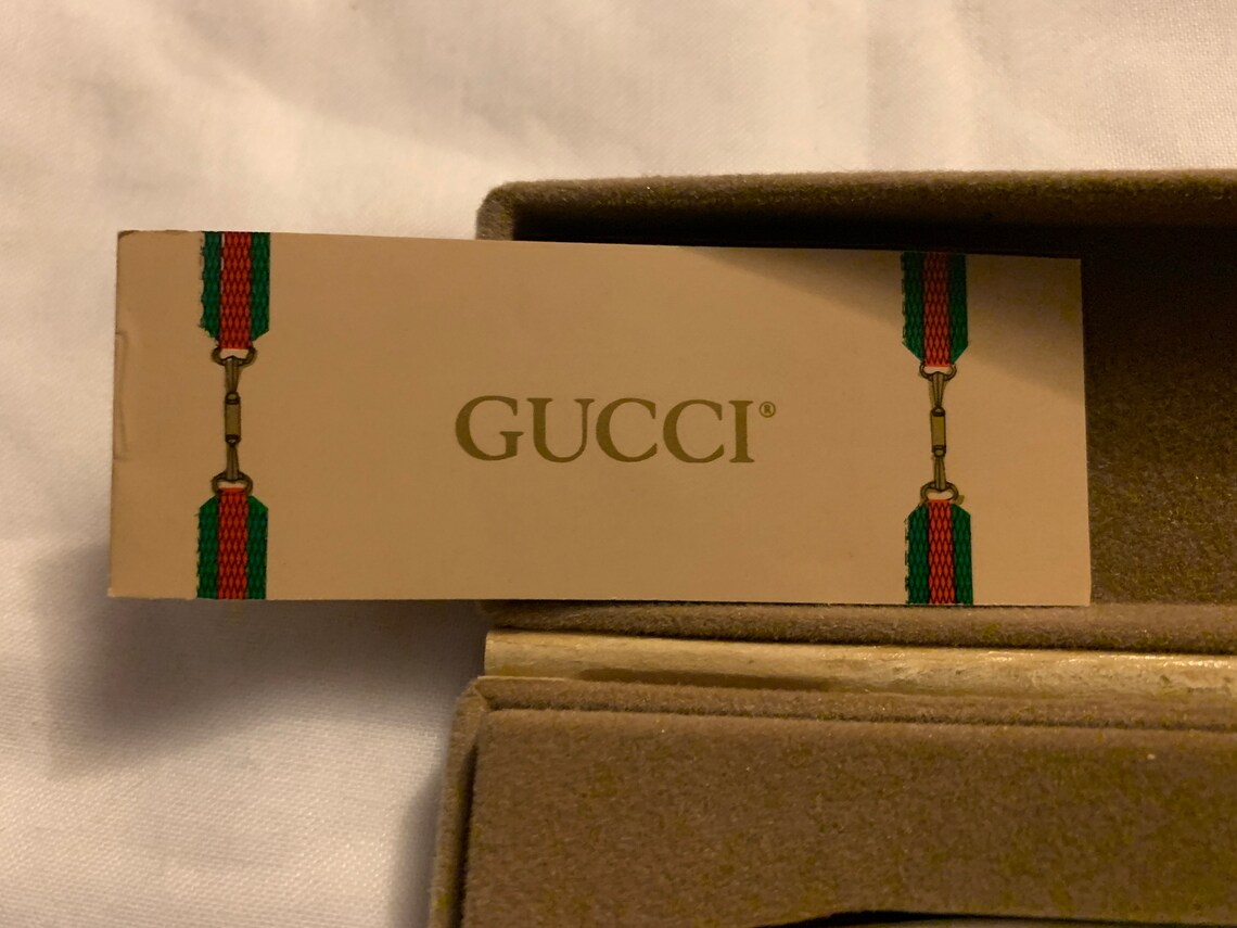 A Vintage Gucci Ballpoint Pen in Original Box With Leaflet Etsy
