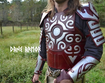 Handmade Leather Eomer Armor - Lord of the Rings Rohirrim Set