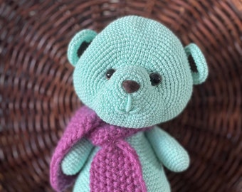 Handmade Bear toy / crochet bear/ amigurumi bear