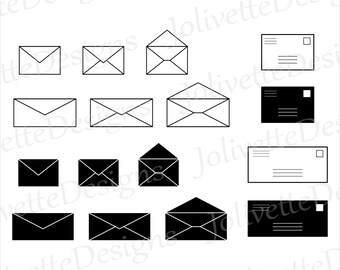 Download Envelope Clip Art Etsy