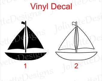 Ship Wheel Sticker Sailboat Nautical Boat Ocean Sailing Car Bumper Vinyl Decal