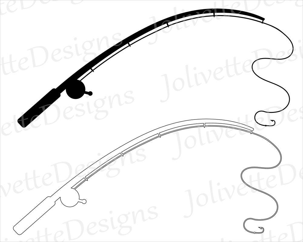 Free Free 157 Simple Fishing Pole Svg SVG PNG EPS DXF File