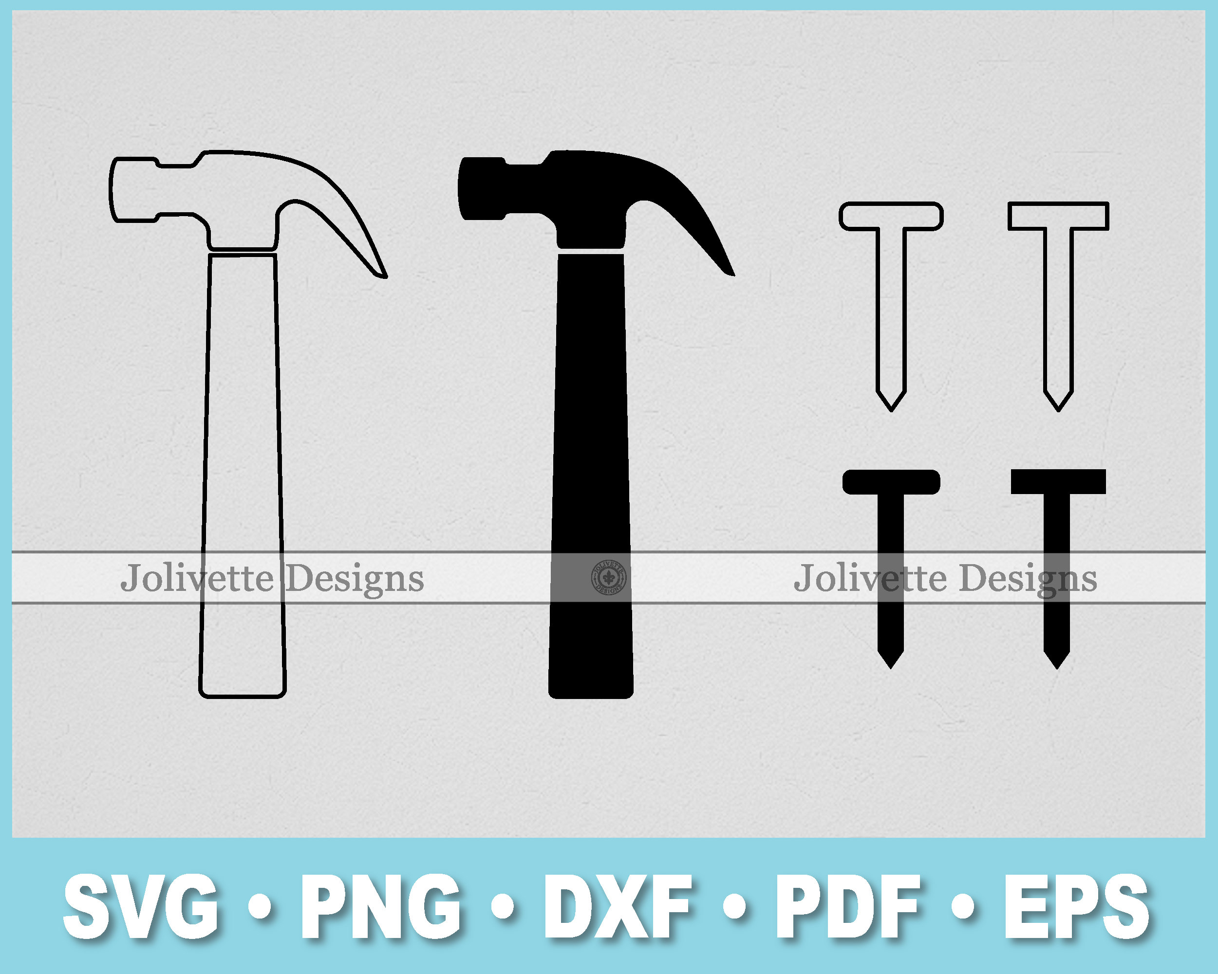 Hammer And Nails Clipart
