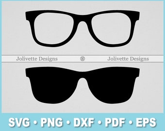 Shades, Glasses, Sunglasses, Lense, Clip Art, Clipart, Design, Svg Files, Png Files, Eps, Dxf, Pdf Files, Silhouette, Cricut, Cut File