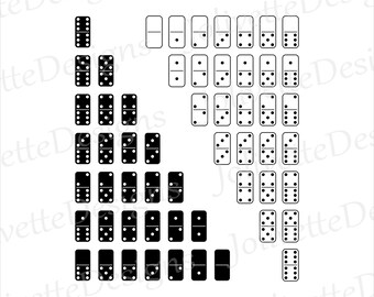Domino Clipart Etsy