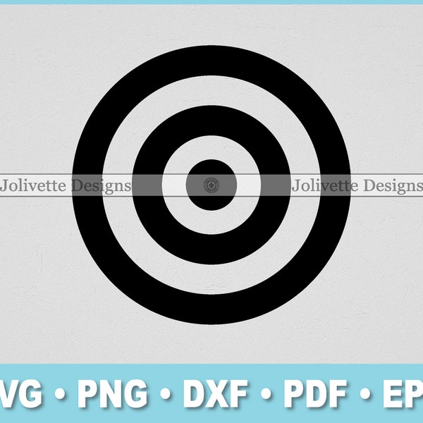 Target, Darts, Archery, Board, Circle, Rings Clip Art, Clipart, Design, Svg Files, Png Files, Eps, Dxf, Pdf, Silhouette, Cricut, Cut File