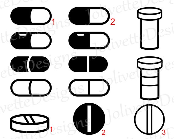 Download Medicine Svg Pill Svg Pills Doctor Clip Art Clipart Etsy