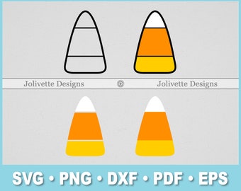 Candy Corn, Süßigkeiten, Halloween, Süßes oder Saures Clip Art, Clipart, Design, SVG-Dateien, Png-Dateien, Eps, Dxf, Pdf-Datei, Silhouette, Cricut, Cut