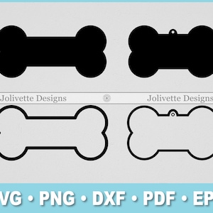 Kość, Pies, Kość Psa, Tag, Tag Psa, Kości, Clipart, Clipart, Projekt, Pliki Svg, Pliki PNG, Eps, Dxf, Pliki PDF, Sylwetka, Cricut, Plik Cięty