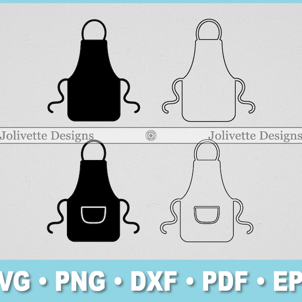 Apron Svg Etsy