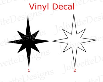 Nt0280 Wall Stickers Decals Christmas Stars Pendants 90x100 cm 