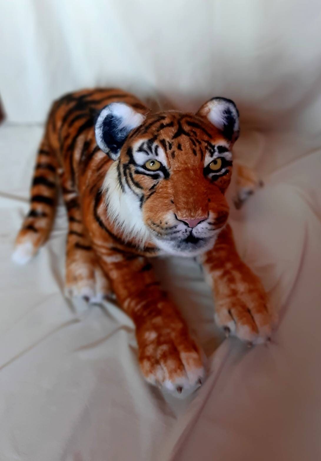 stuffed tiger toy