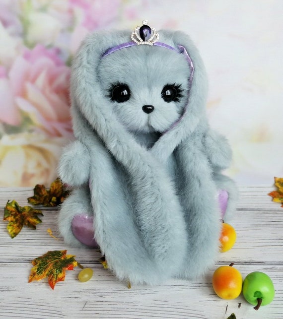 fluffy bunny teddy