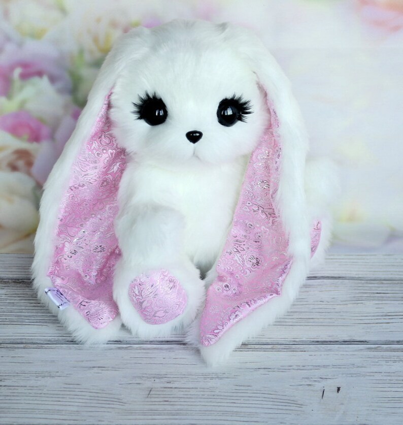 fluffy toy rabbit