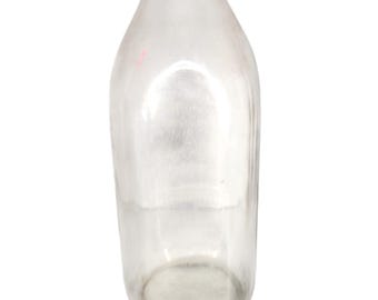 Vintage Melville Dairy Burlington, NC-kwarts glazen melkfles 1953