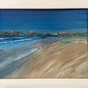 Luskentyre Beach - oil painting