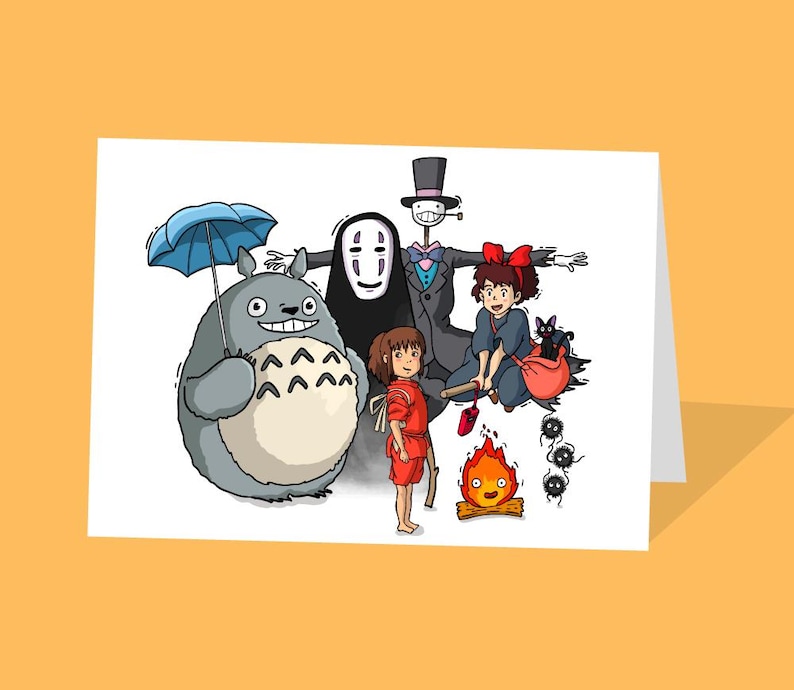 studio ghibli card